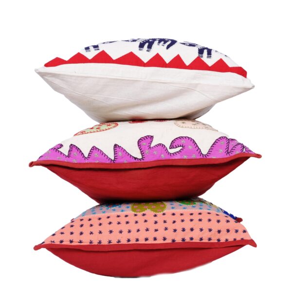 hand embroidery cushion - Image 3