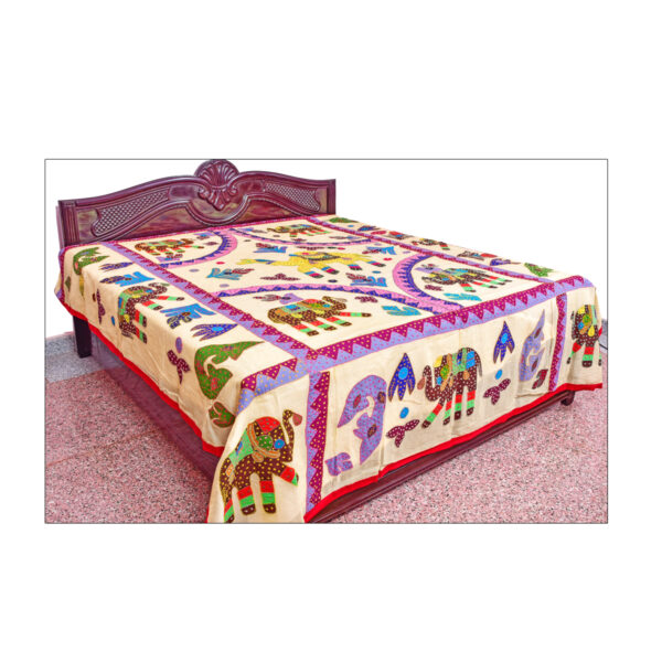 Bed Cover Embroidery Double 07 - Image 2